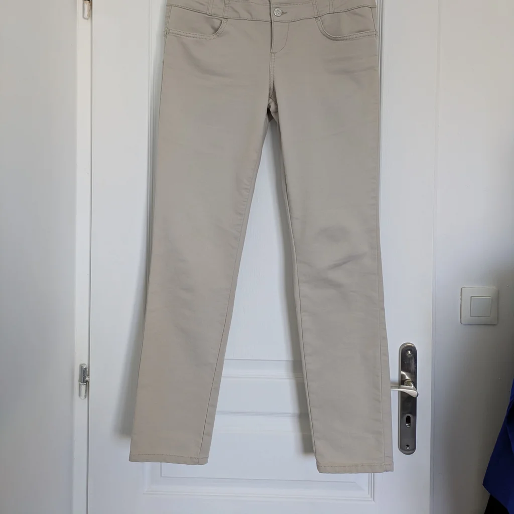 Jean crème beige - Liu Jo - taille 31 (40)